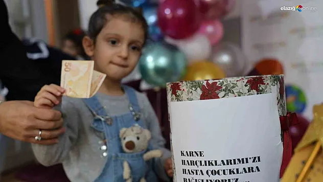 Miniklerden anlamlı bağış!