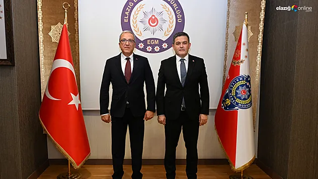 Malatya Emniyet Müdürü'nden Elazığ'a nezaket ziyareti