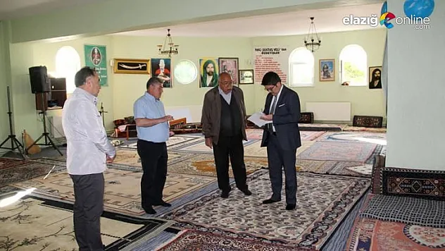 Kaymakam Koç'tan ilçedeki cemevlerine ziyaret