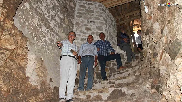 Harput'taki 2 bin 500 yıllık su sarnıcı turizme kazandırılıyor