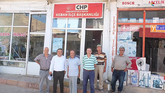 Keban CHP ilçe kongresi yapıldı