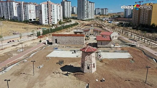 'Kent-Köy' projesinin inşa çalışması bitti