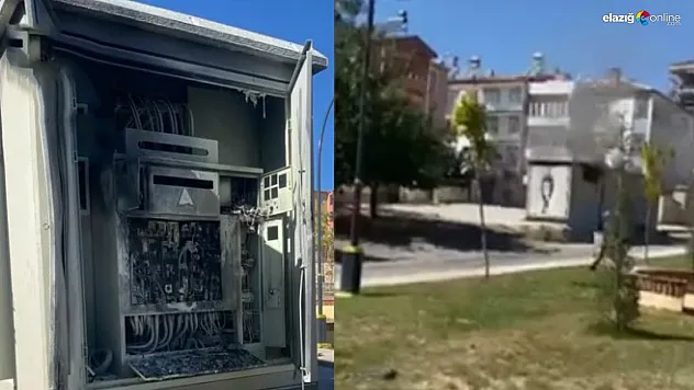 Kırklar Mahallesi'ndeki trafo yangını korkuttu!