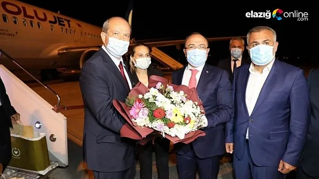 KKTC Cumhurbaşkanı Ersin Tatar Elazığ'a Geldi