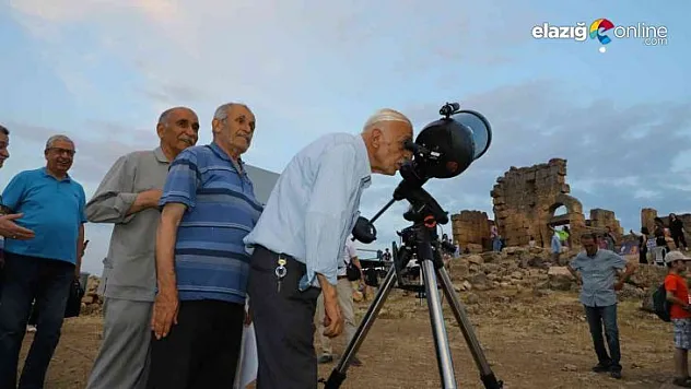 Koca çınarlar 'Zerzevan Gökyüzü Etkinliği'ne katıldı