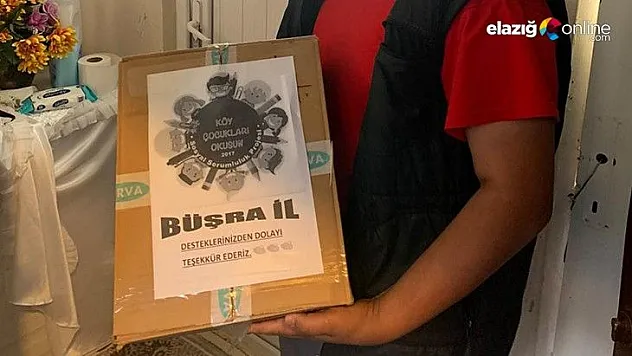 Köy çocukları okusun sosyal sorumluluk projesi yardımlarına devam ediyor