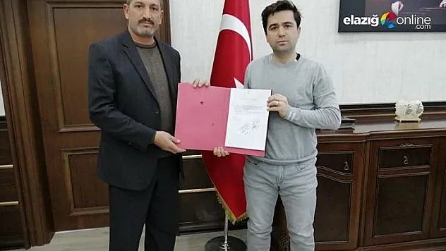 Köy muhtarından anlamlı bağış