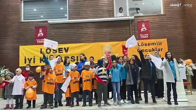 Lösemili Çocuklar Haftası Elazığ'da da coşkuyla kutlandı