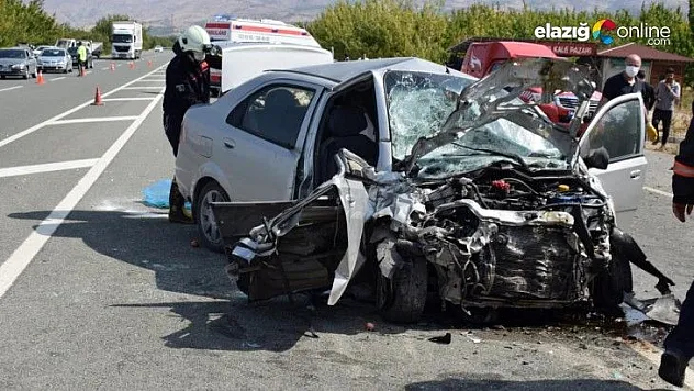 Malatya'nın Kale ilçesinde feci kaza, 5 ölü!