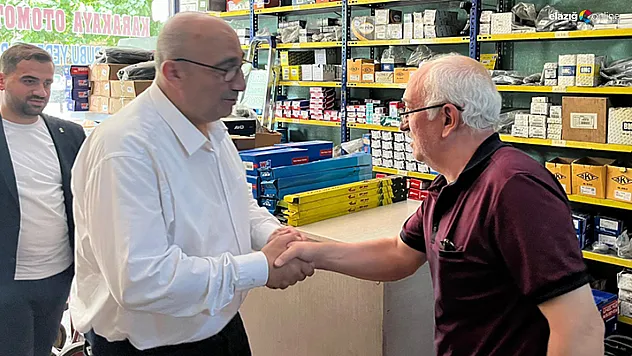 Meclis Tatilde Ama Açıkkapı Sahada: Elazığ Sanayi Sitesi'nde Samimi Buluşma!