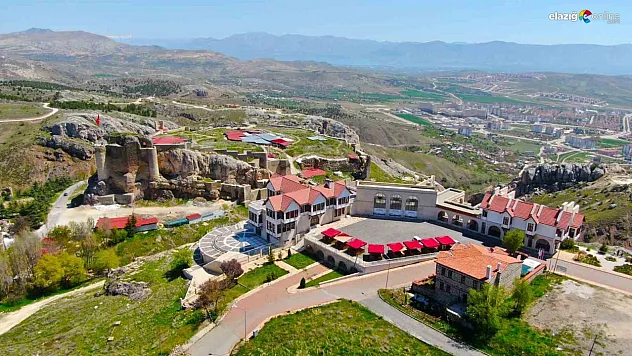 Tarihi Harput'ta ilkbahar güzelliği