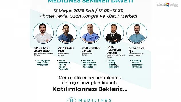 Elazığ'da 5 Uzman Doktor Vatandaşla Buluşuyor: Sağlık Sorularınıza Yanıt Geliyor!