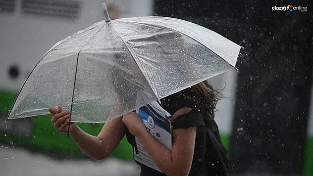 Meteoroloji'den Kritik Uyarı! Elazığ'da Yağış ve Fırtına Alarmı!