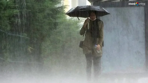 Meteoroloji Elazığ için yağış uyarısında bulundu!