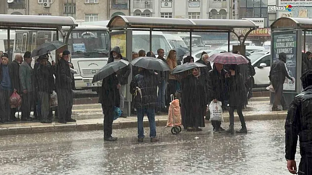 Meteoroloji Uyarıyor! Elazığ'da kuvvetli sağanak yağış bekleniyor
