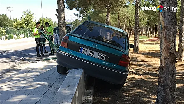 Meydana gelen trafik kazasında 2 kişi yaralandı