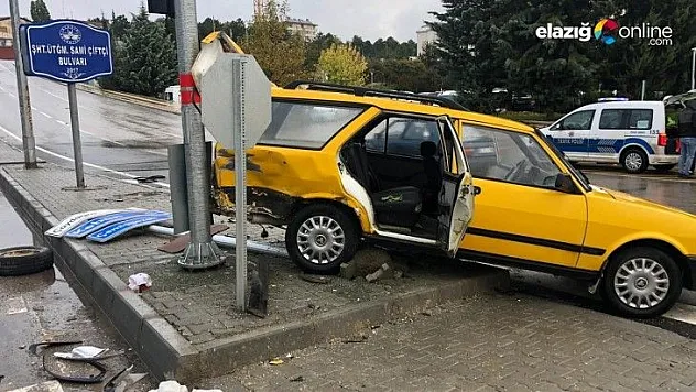 Meydana gelen trafik kazasında 1 kişi yaralandı