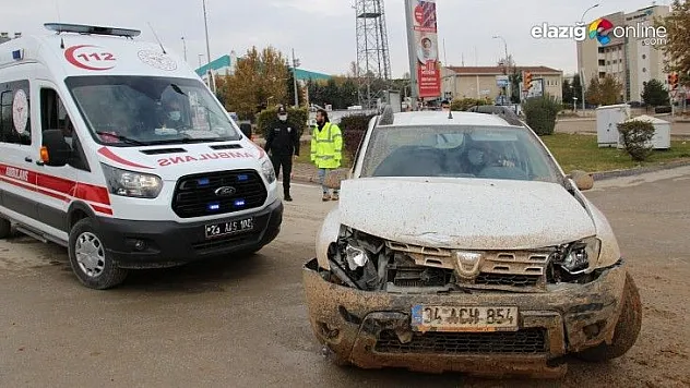 Meydana gelen trafik kazasında 4 kişi yaralandı