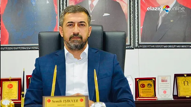 MHP Elazığ İl Başkanı Işıkver'in acı günü
