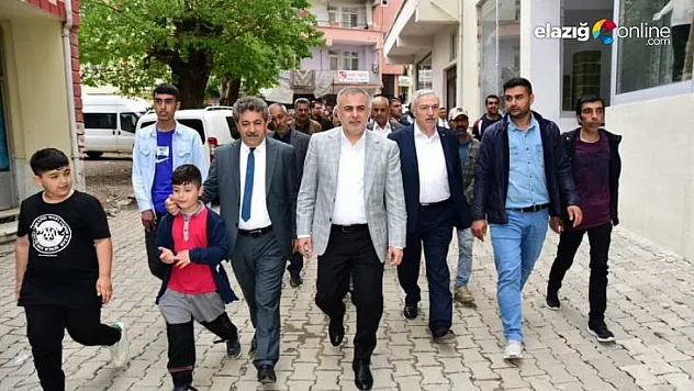Milletvekili Bulut'tan Arıcak ve Alacakaya'ya ziyaret