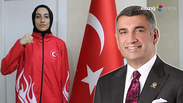 Milletvekili Erol'dan, Elazığ'ın gururu Ahsen'e tebrik telefonu