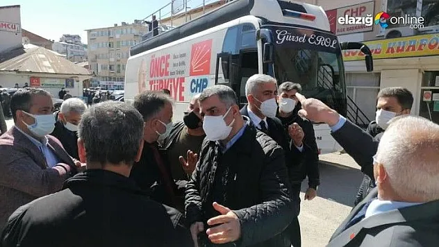 Milletvekili Erol, Karakoçan ve Kovancılar'da incelemelerde bulundu