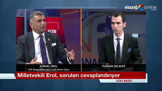 Milletvekili Gürsel Erol, Canlı Yayında Tekrar Aday Olacağını Açıkladı
