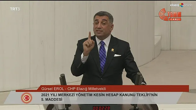 Milletvekili Gürsel Erol: 'Cumhurbaşkanı Erdoğan'ın siyasi yasağını kim kaldırdı?'