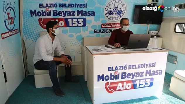 Mobil Beyaz Masa mahalleleri gezmeye devam ediyor