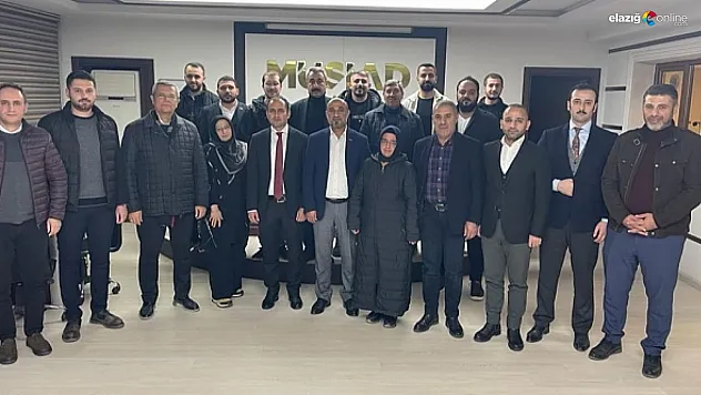 MÜSİAD Elazığ Dost Meclisi'nin bu haftaki konuğu Vali Yardımcısı Abbasoğlu oldu