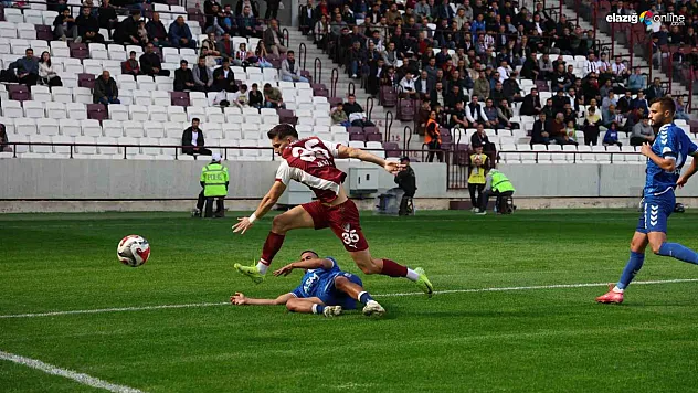 Elazığspor, Evinde Golü Buldu Ama Galibiyeti Kaçırdı!