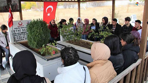 Öğrencilerden anlamlı proje, Şehit Fethi Sekin unutulmadı