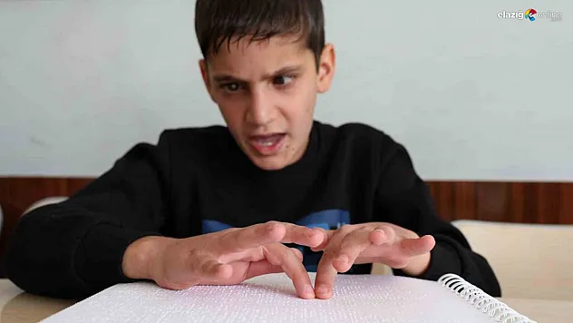 Görme engelli Caner'den büyük başarı!