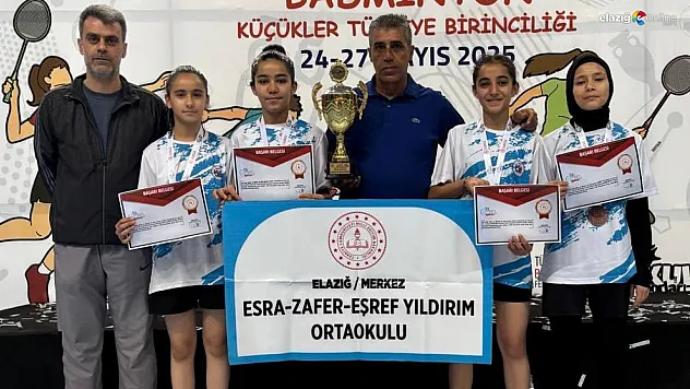 Elazığ Okul Sporlarında Zirvede: 3 Branşta Türkiye Derecesi!