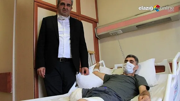 Ölümden döndü, tek bacağını kaybetti şimdi protez bacak bekliyor