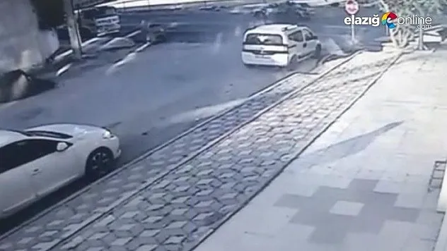Ölümle biten kaza anı kamerada