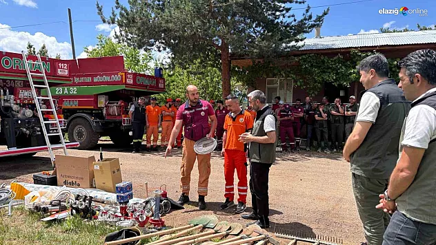 Elazığ'da Orman Yangınlarıyla Mücadele İçin Kapsamlı Eğitim: Yangın Savaşçıları Hazır!