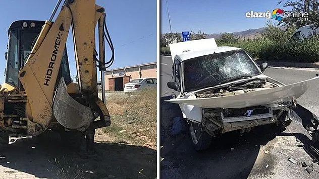 Otomobil kepçeye çarptı, 3 kişi yaralandı