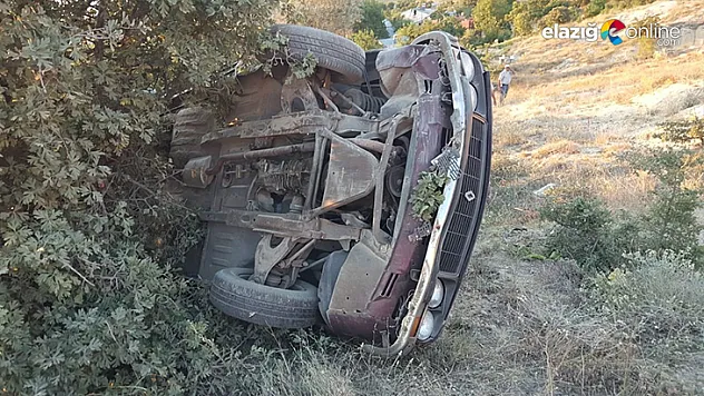 Otomobil uçuruma yuvarlandı: 5 yaralı