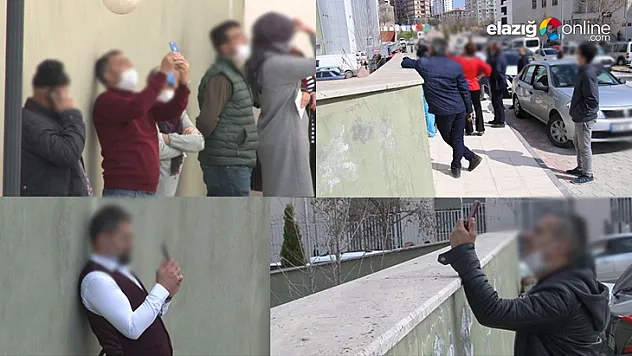 Pencereye çıkan kızı, vatandaşlar film gibi izledi