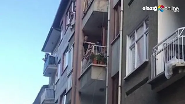 Polisin müdahalesi engelli şahsı kurtardı