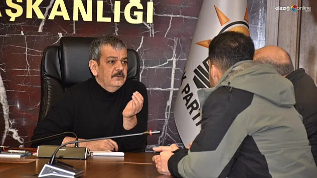 Prof. Dr. Erol Keleş'ten İl Başkanlığı'nda halk günü: Talepler masaya yatırıldı!