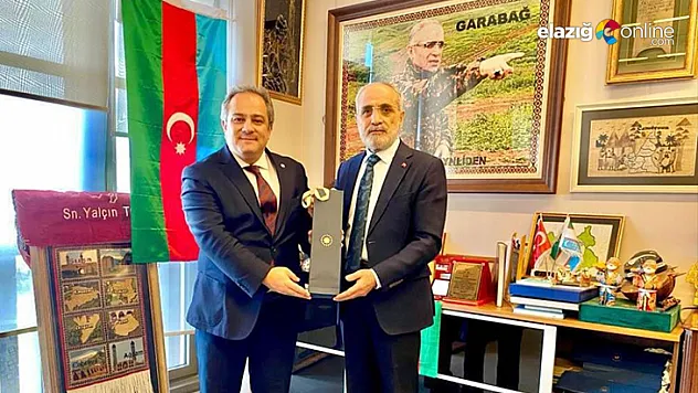 Prof. Dr. İlhan'dan Cumhurbaşkanı Başdanışmanı Topçu'ya ziyaret