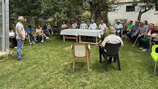 Pülümür Kaymakamı Çolak, köy ziyaretlerini sürdürüyor
