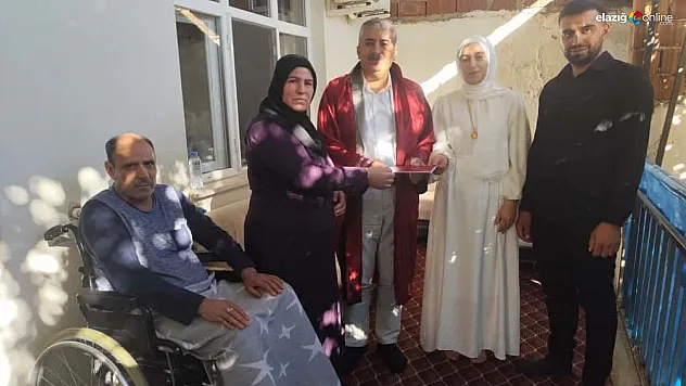 Baskil'de Rahatsız Babaya Kızından Muhteşem Nikah Sürprizi!