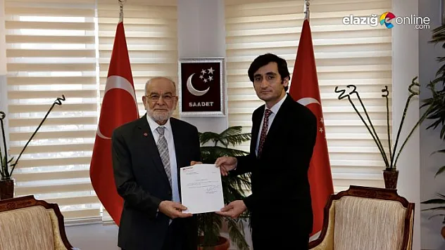 Saadet Partisi Elazığ İl Başkanlığı'nda Görev Değişimi