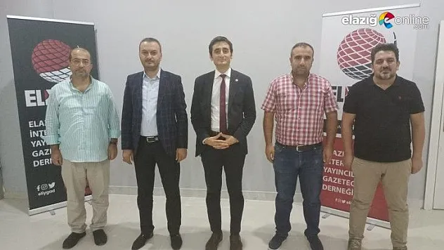 Saadet Partisi İl Başkanı Akın'dan ELİYGAD'a ziyaret