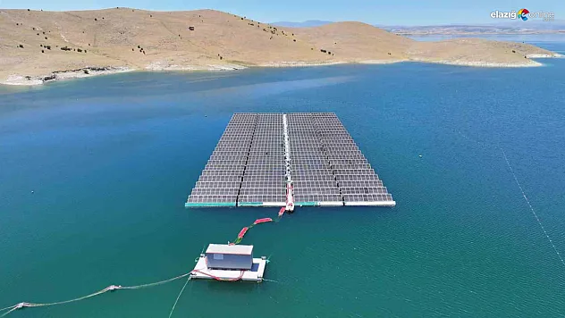 Elazığ'da Yüzer GES Dönemi Başladı: Çiftçiye Ucuz Sulama, Doğaya Temiz Enerji!