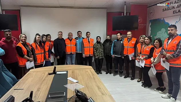 Elazığ'da Sağlık Çalışanlarına Üç Günlük HAP Eğitimi!