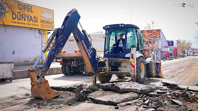 Sanayi Sitesi'nde Deforme Olan Yol Baştan Aşağı Yenilendi!
